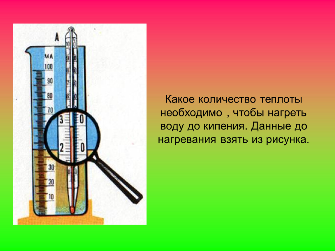 Сколько времени нужно чтобы нагреть воду. Кол во теплоты необходимое для кипения воды. Количество тепла чтобы нагреть воду. Рассчитайте количество теплоты необходимое чтобы нагреть рисунок. Стадии закипания воды.