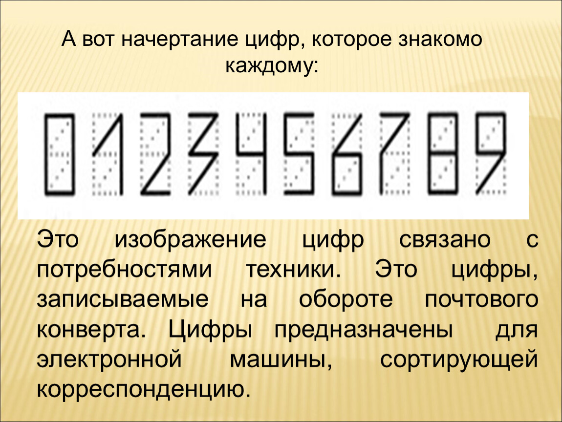 Какая цифра изображена. Цифры на конверте. Начертание арабских цифр. Печатные цифры на конверт. Начертание цифр на конверте.