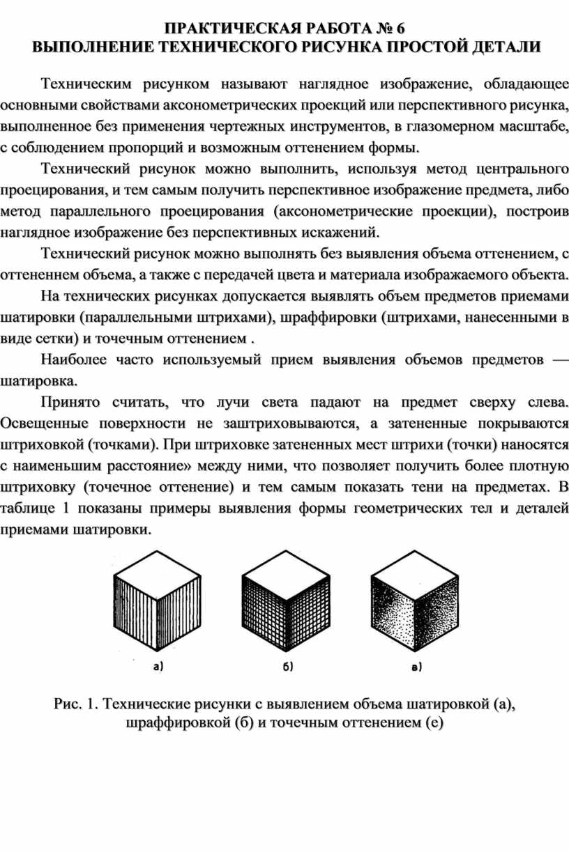 Методические указания по выполнению практических работ по дисциплине  