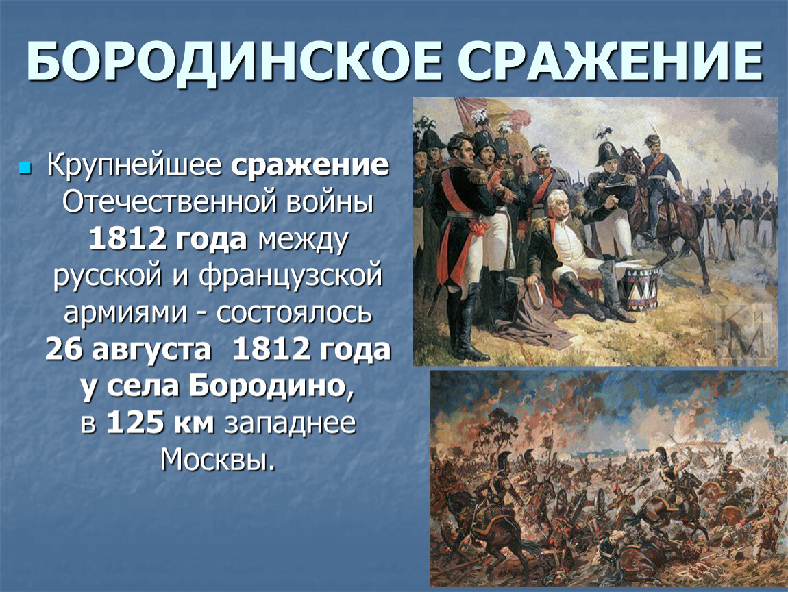 В чем состоят различия в описании сражения. Бородинская Бородинское сражение 1812 год. 26 Августа 1812 Бородинская битва. События Бородинского сражения войны 1812 года.