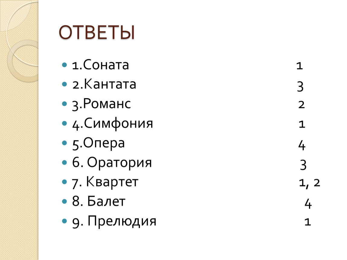 Викторина по музыке 6 класс с ответами презентация