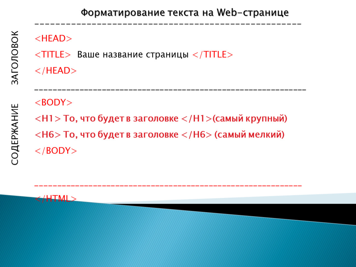 Web слова. Форматирование текста на web-странице. Форматирование текста на web-странице по образцу. Текст веб страницы. Форматирование текста для реферата.