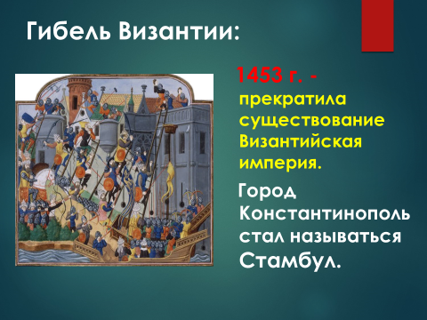 Проект на тему завоевание турками османами балканского полуострова 6 класс