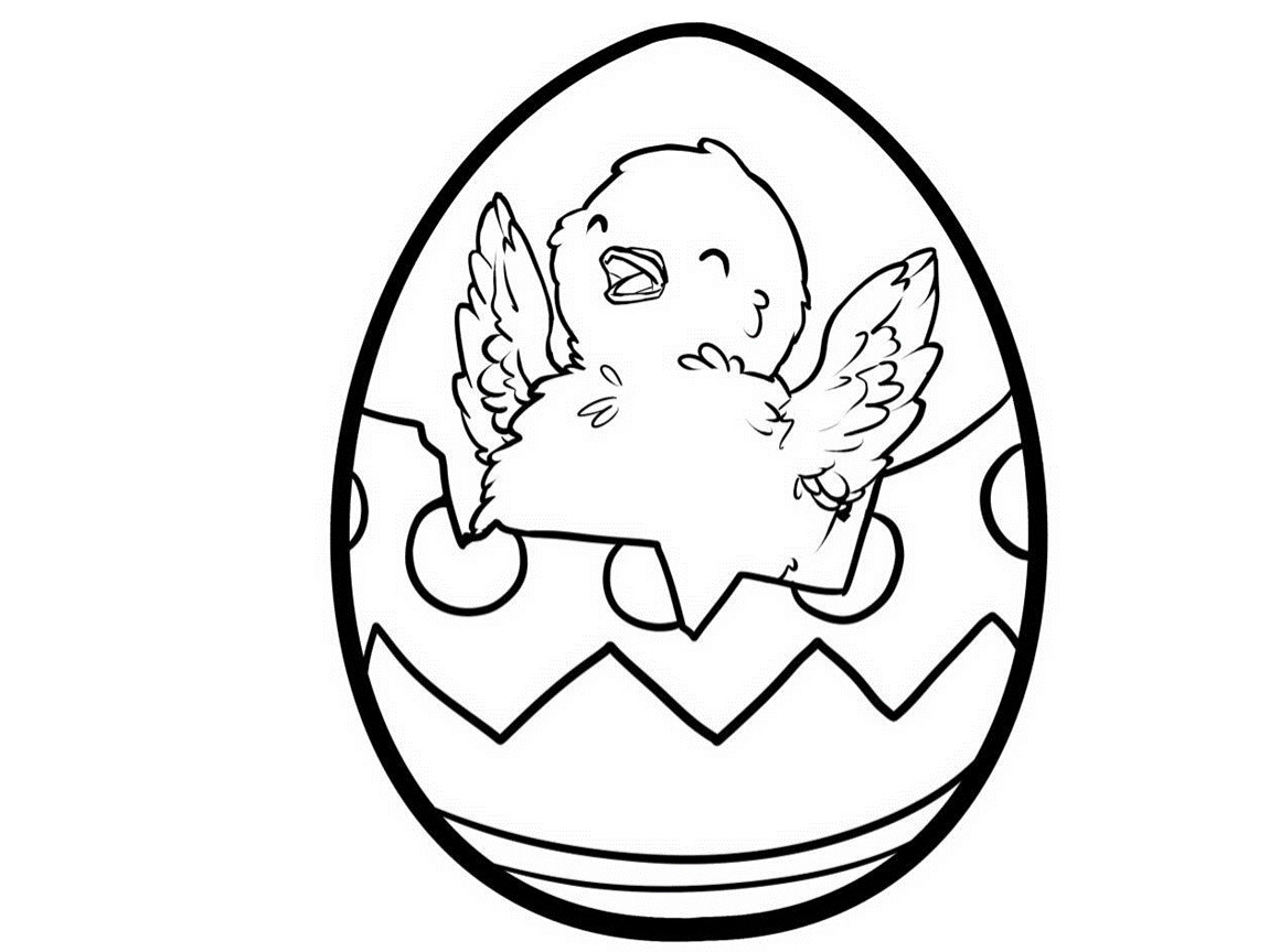 Эскиз пасхального яйца рисунок