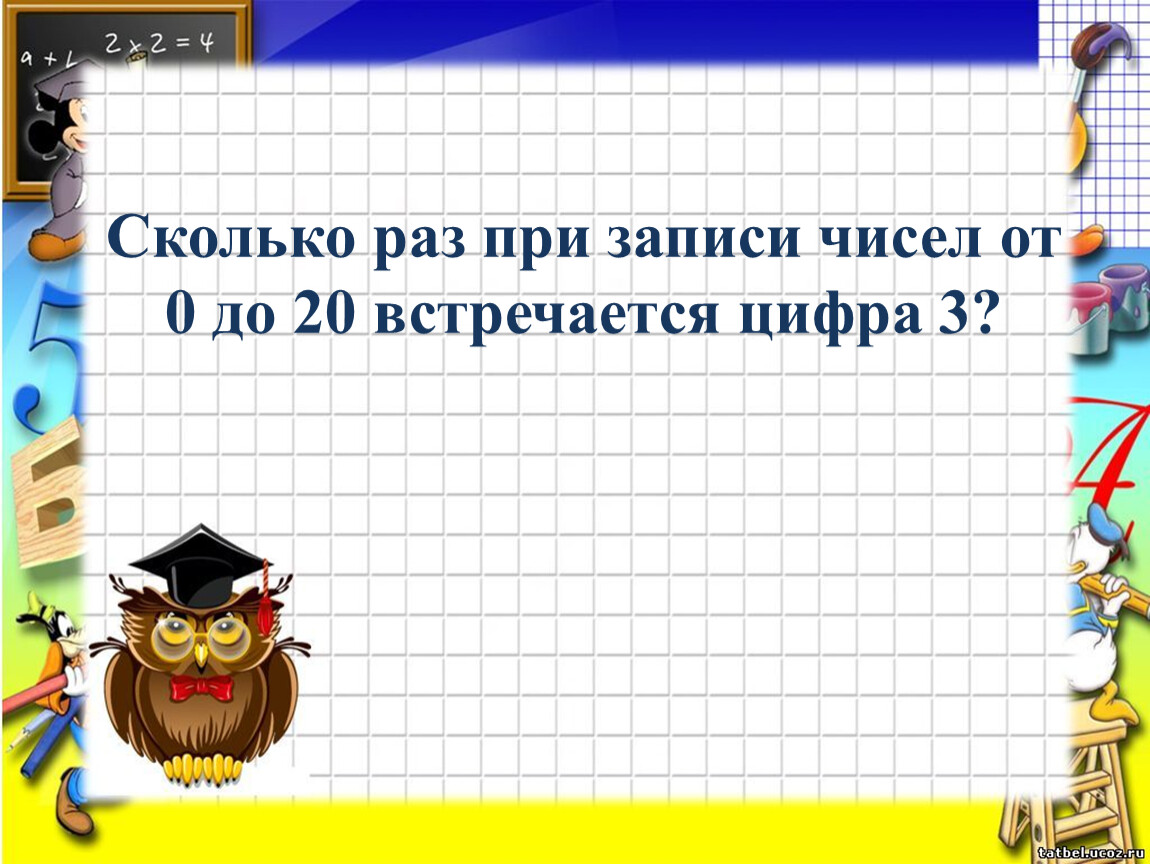 Проверка вычитания 2 класс. Сколько раз при записи чисел от 0 до 20 встречается цифра 3. Сколько раз встречается цифра. Сколько раз встречается цифра 5. Сколько раз встречается цифра 0.