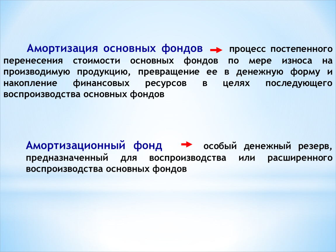 Процесс постепенного. Основные фонды предприятия амортизация основных фондов. Износ и воспроизводство основных фондов. Амортизационный фонд. Износ и воспроизводство основных фондов предприятия.