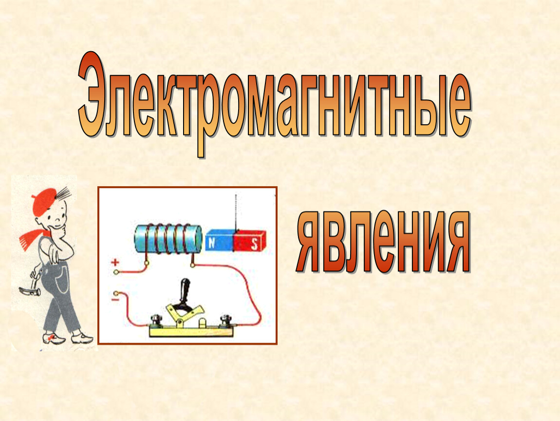 Механические электромагнитные явления