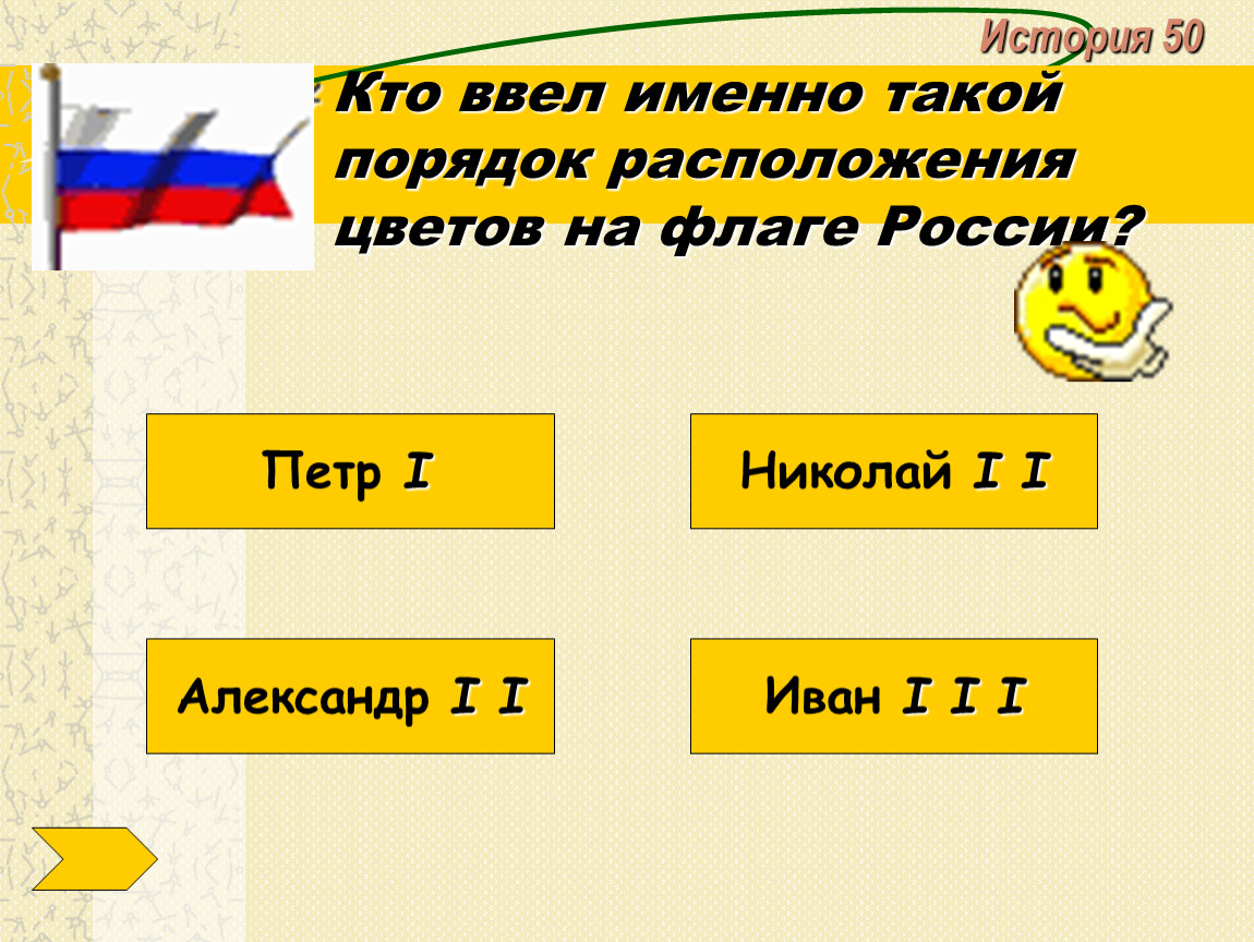 Порядок расположения. Кто ввёл порядок расположения цветов на флаге.