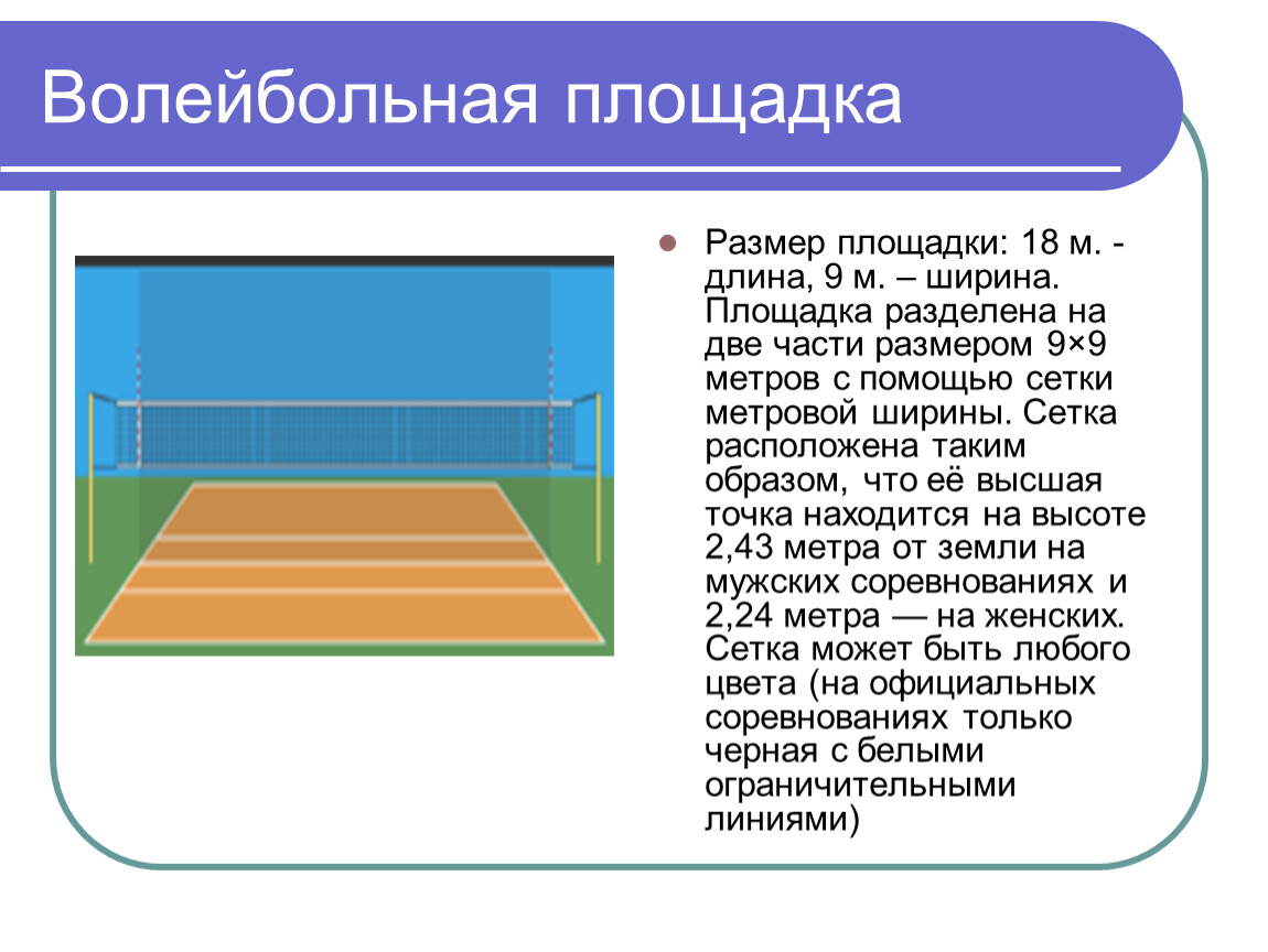 Презентация возникновение волейбола и классические правила игры.