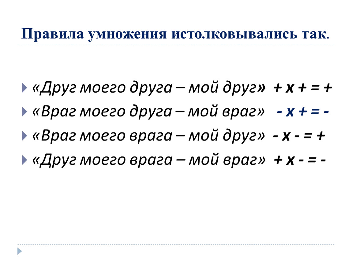 Проект по математике “Положительные и отрицательные числа вокруг нас”