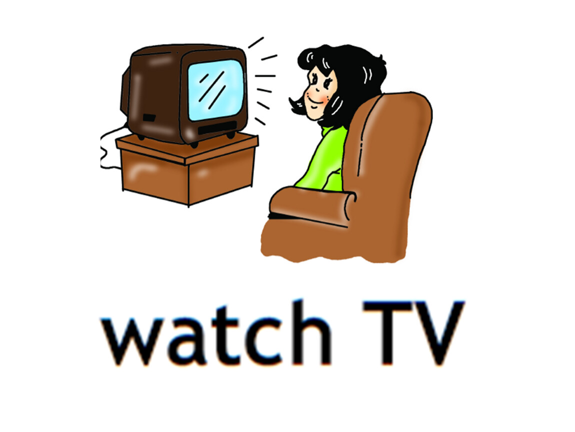 Watch tv составить предложение