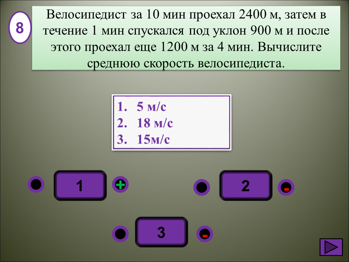 Затем м. Велосипедист за 10 минут. Велосипедист за 10 мин проехал 2400 м. Велосипедист под уклон. Велосипедист за первые 10 мин проехал.