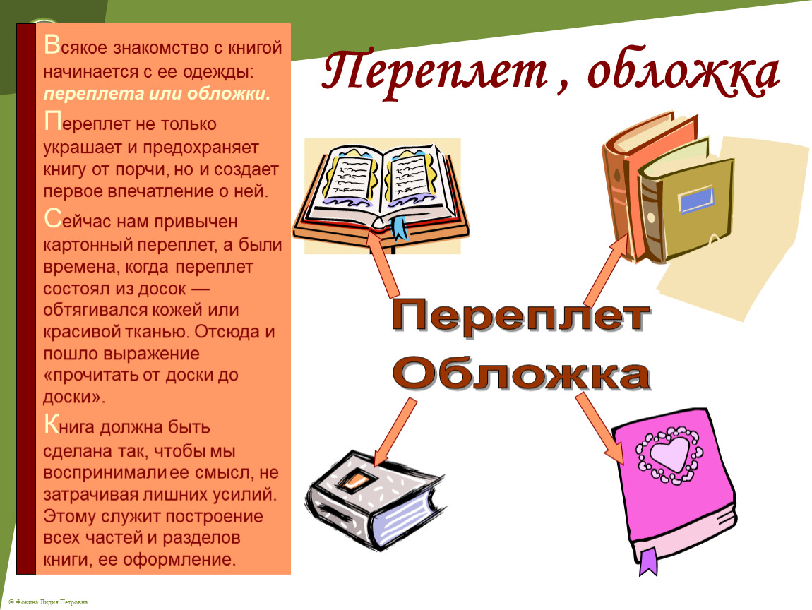 Как называется картинка в книге