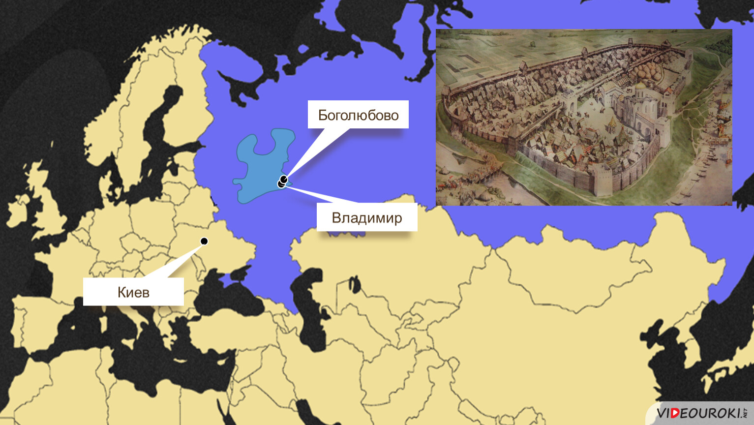 Боголюбово владимирская область карта - 91 фото