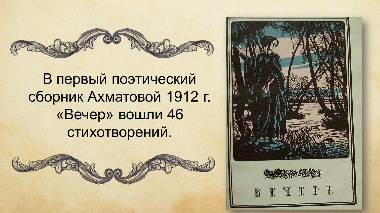 Первый опубликованный сборник стихов ахматовой. Сборник вечер Ахматова 1912. Сборник стихотворений Ахматовой «вечер». Первый сборник Ахматовой вечер.