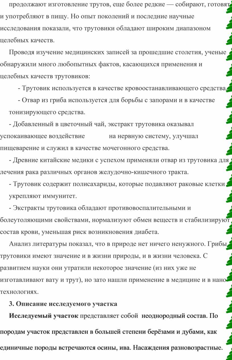 Но опыт поколений и последние научные исследования показали, что трутовики обладают широким диапазоном целебных качеств
