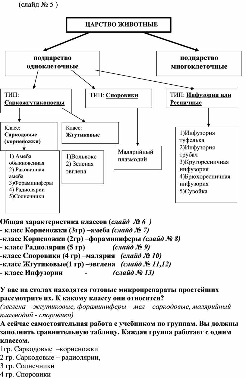 Общая характеристика классов ( слайд № 6 ) - класс