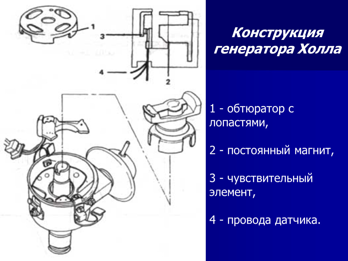 чувствительный элемент датчика холла