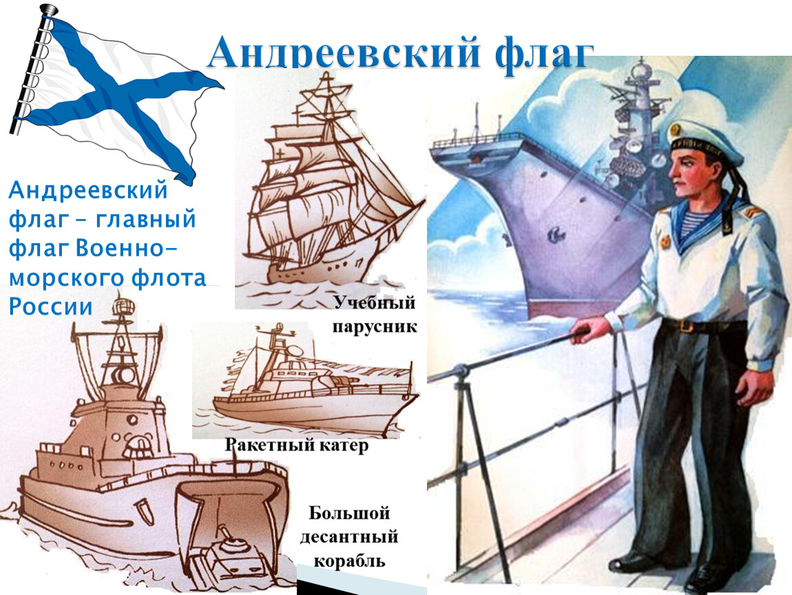 Морской флот для дошкольников
