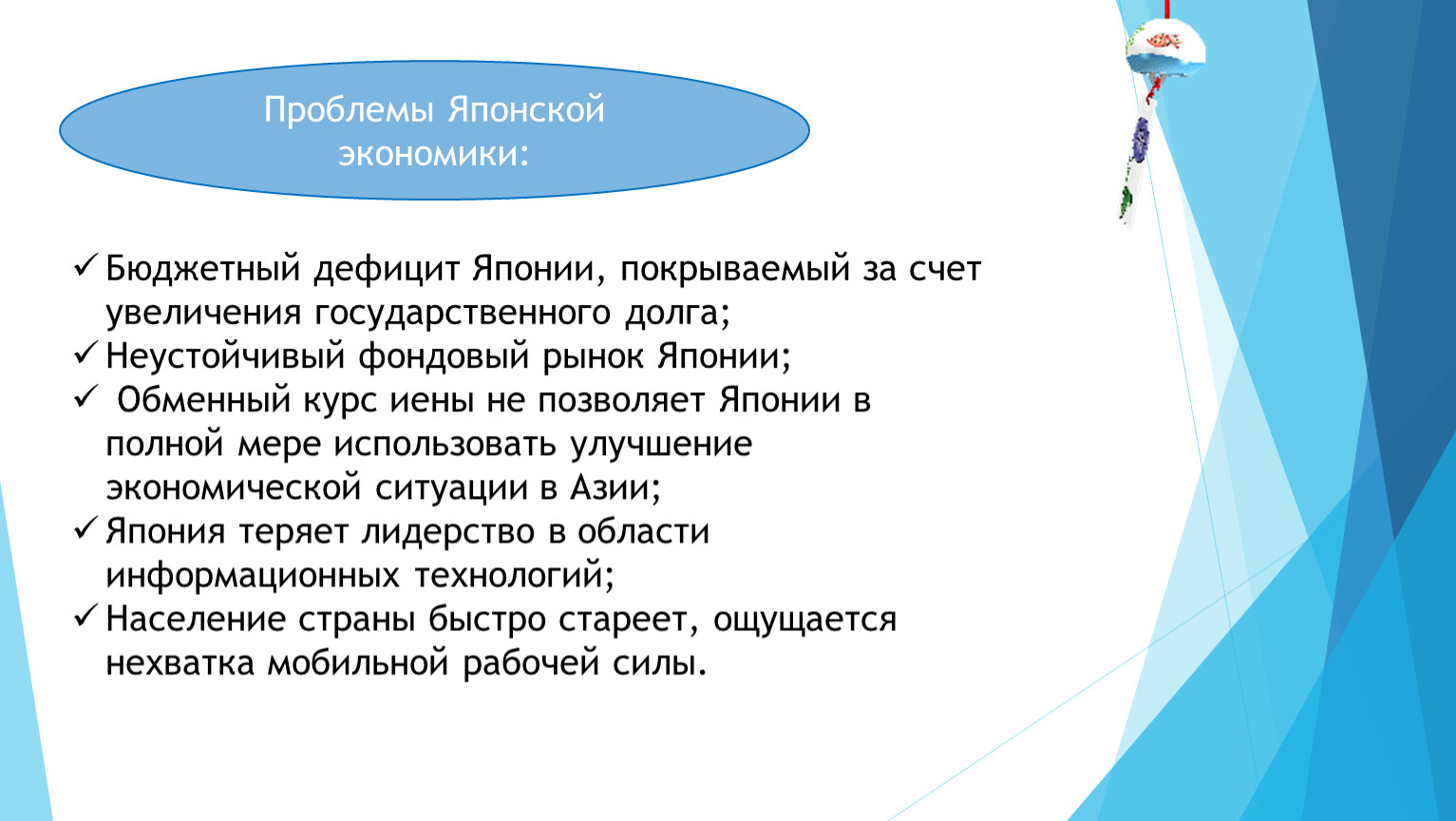 Ресурсный потенциал японии. Экономические проблемы Японии. Бюджетный дефицит Японии.