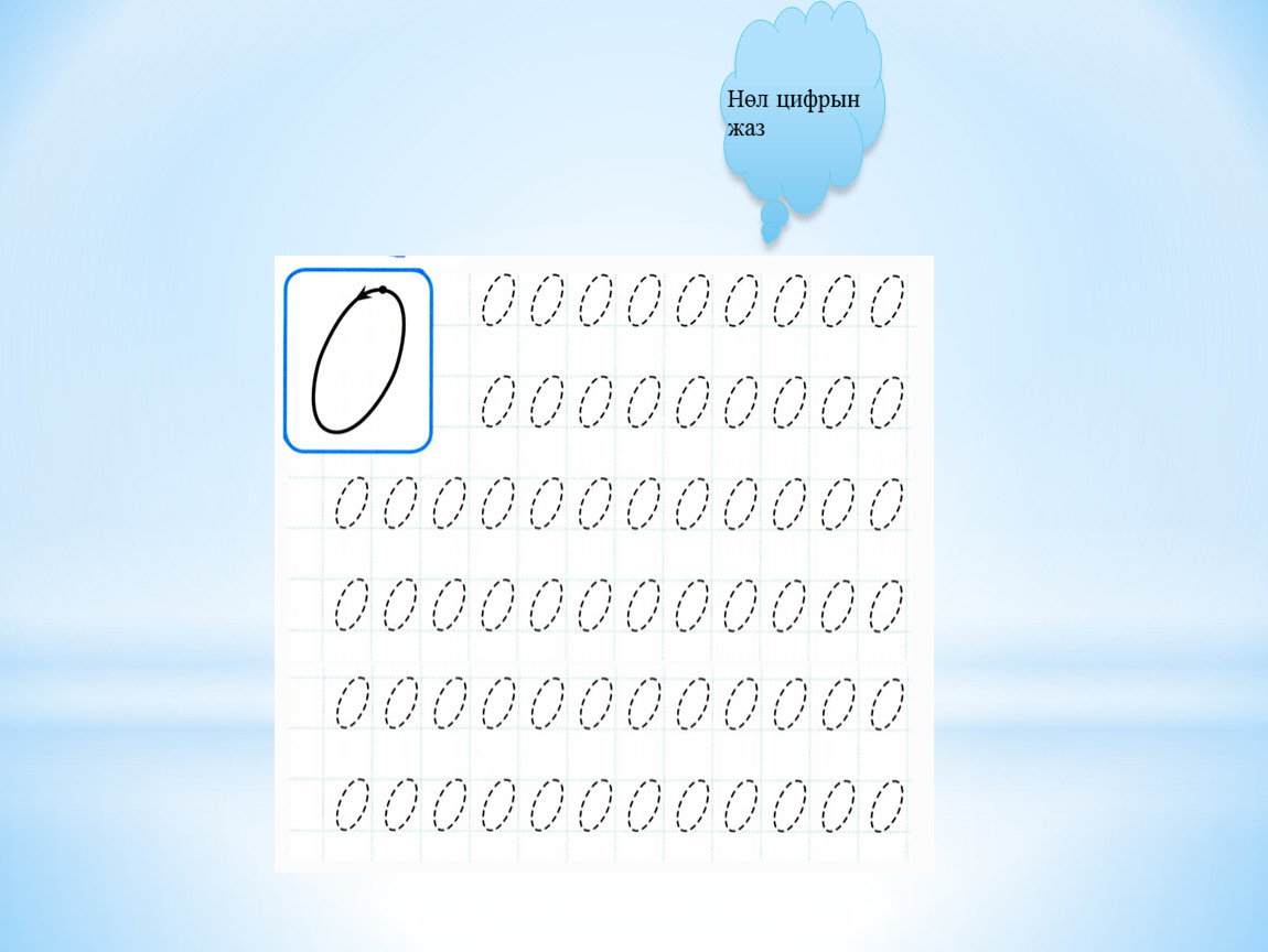 Көркем жазу 1 сынып. Математика жазу үлгілері. Ноль саны. 0 Саны мен цифры. Ноль в математике.