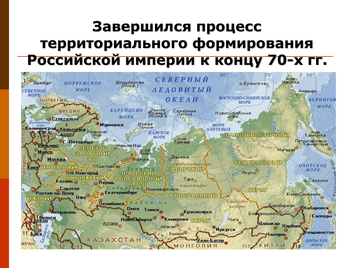 Географическое положение россии границы. Россия территория развития.