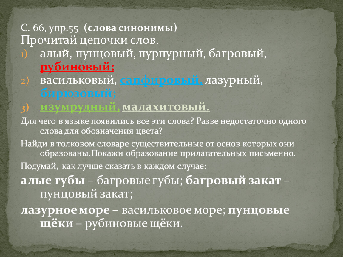 Работа со словарями на уроках русского языка по программе ПНШ