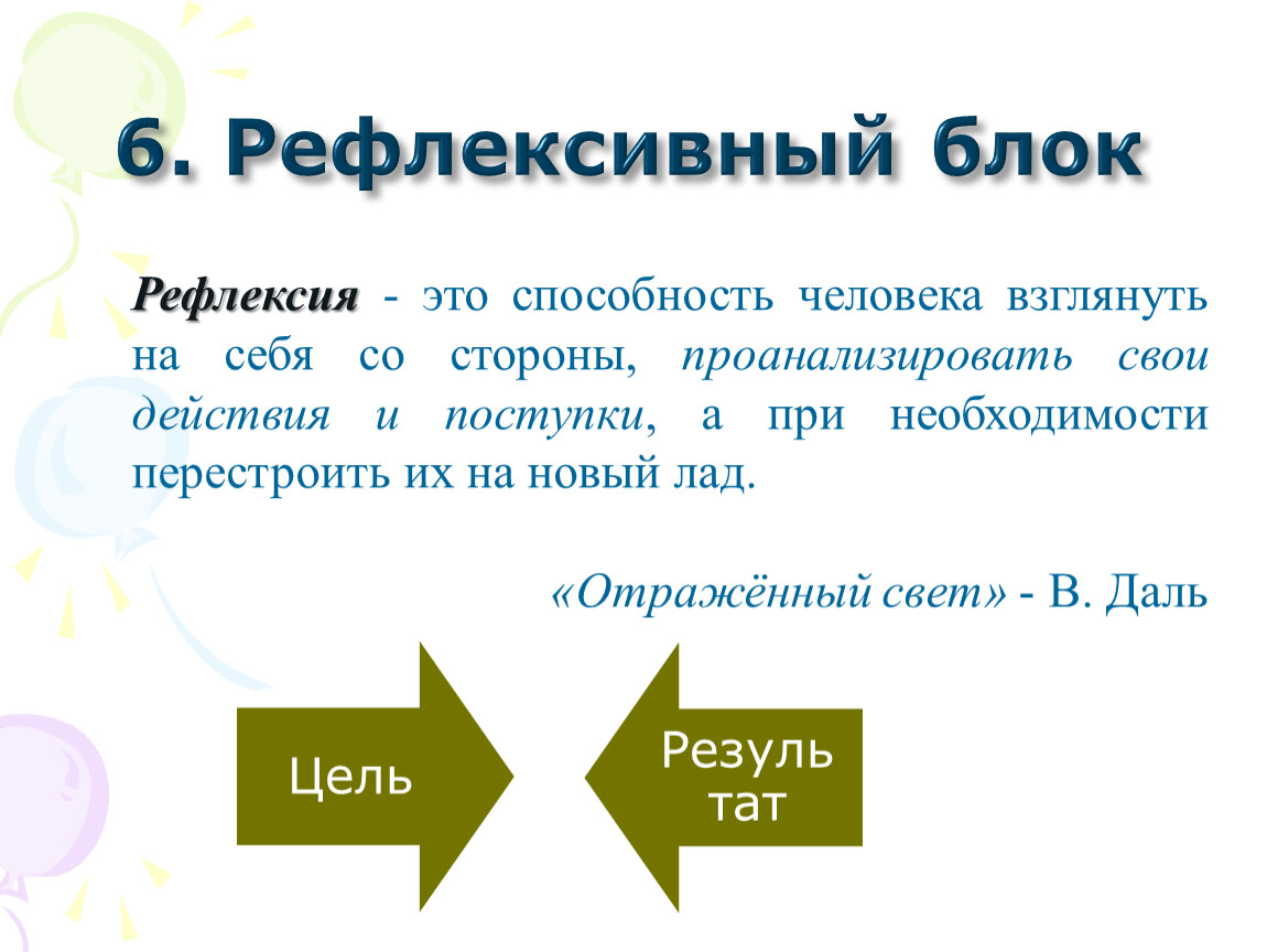 Рефлексировать это. Способность человека к рефлексии. Рефлексивность.