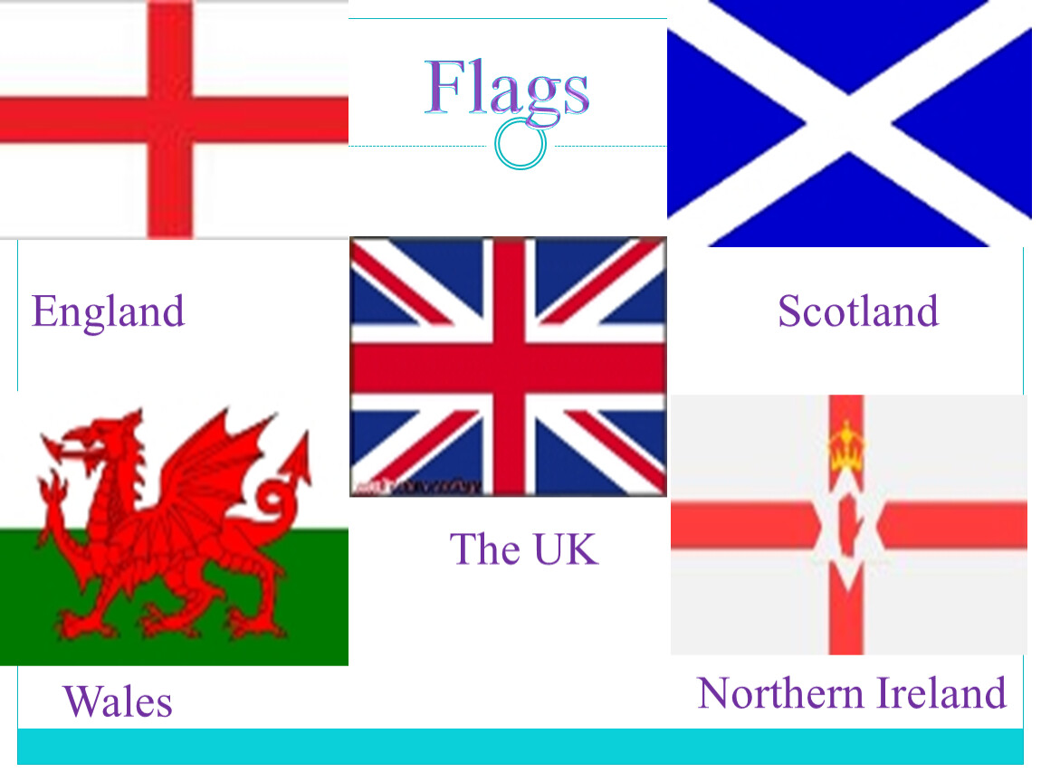 Uk north. Флаги Англии Шотландии Уэльса и Северной Ирландии. Флаг Англии Шотландии Уэльса. Флаги Великобритании и частей. Флаг Англии Шотландии и Ирландии.