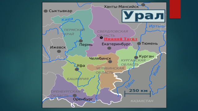 Города урала презентация по географии