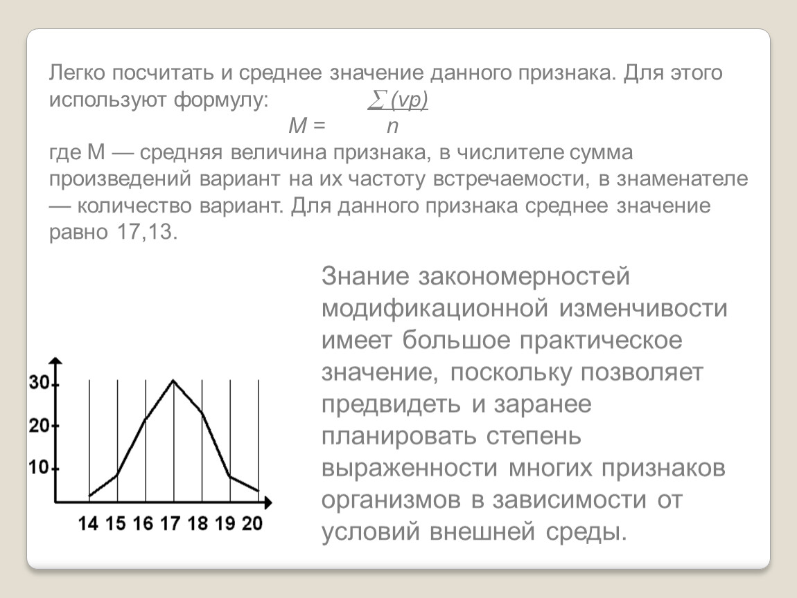 Презентация Изменчивость