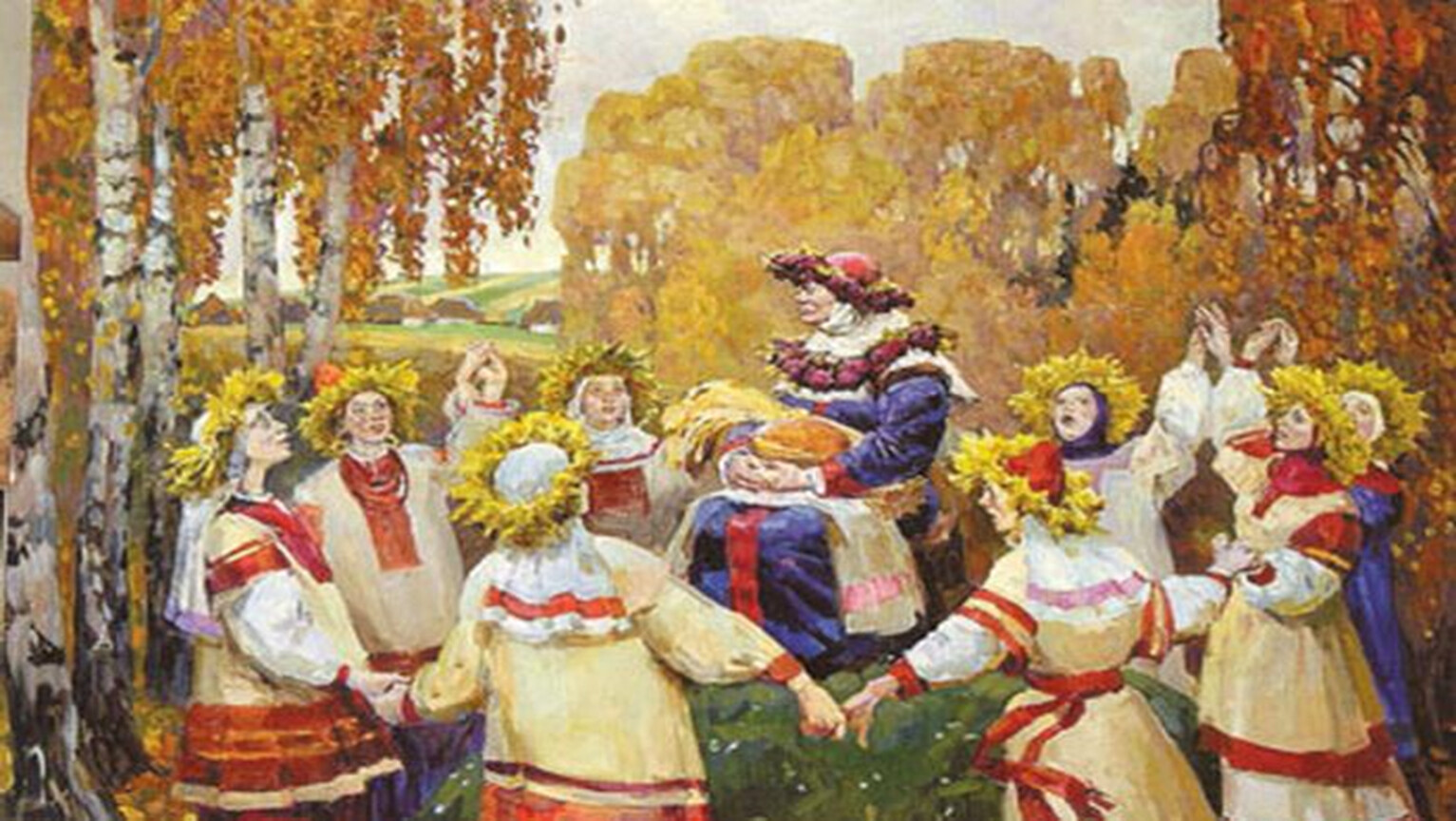 Праздник урожая у славян Осенины