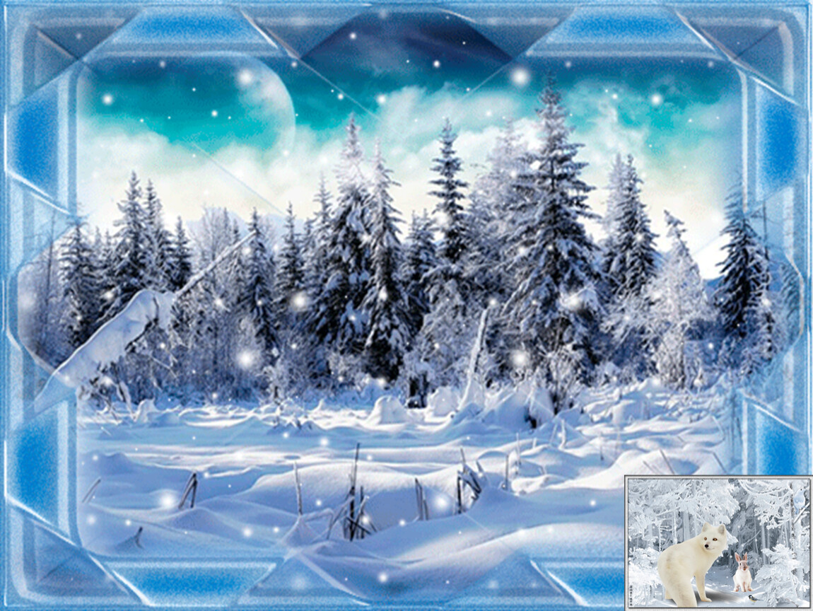 Красивая открытка со снегом. Красивые зимние анимации. Зимние пейзажи мерцающие. Зимняя анимация для детей. Анимированный зимний лес.