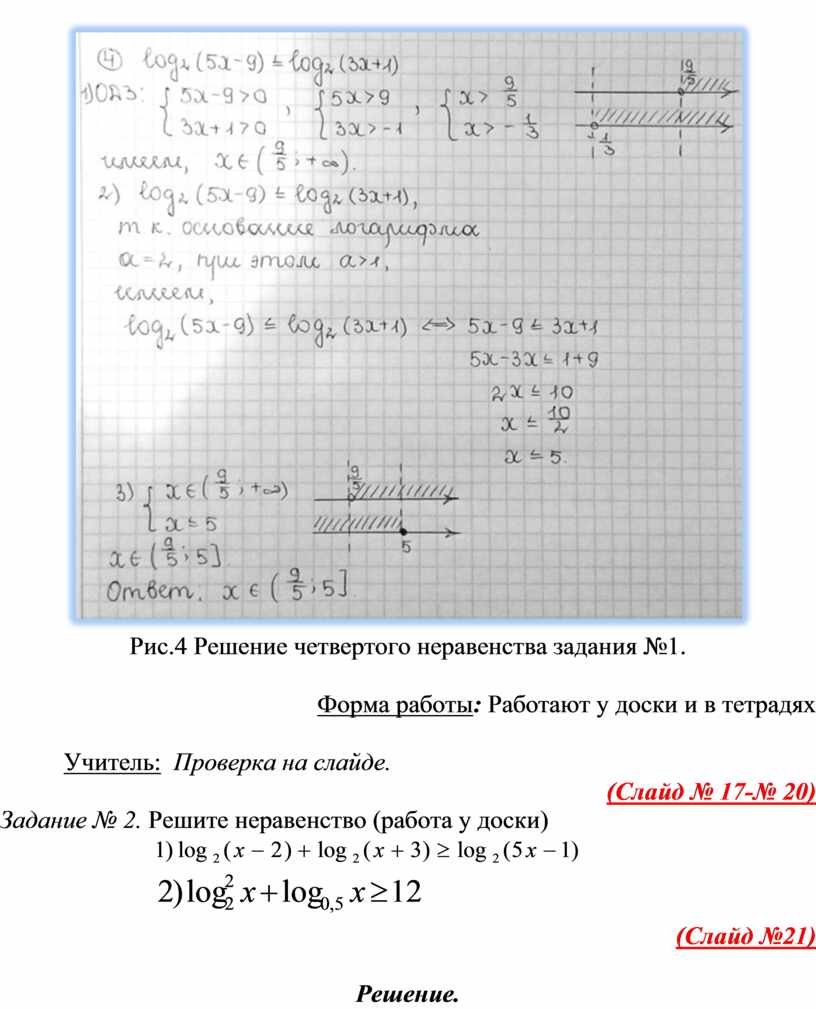 Открытый урок алгебры в 10 классе на тему 