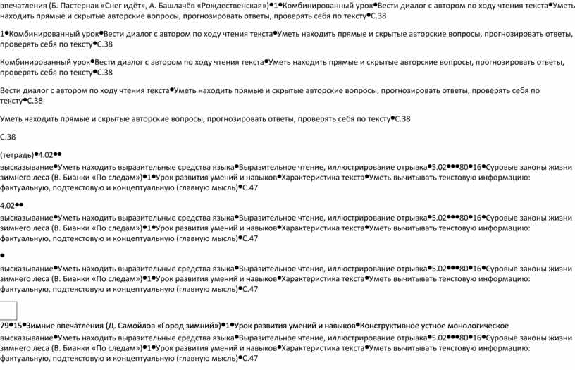 Б. Пастернак «Снег идёт», А. Башлачёв «Рождественская»)1Комбинированный урокВести диалог с автором по ходу чтения текстаУметь находить прямые и скрытые авторские вопросы, прогнозировать ответы, проверять себя…