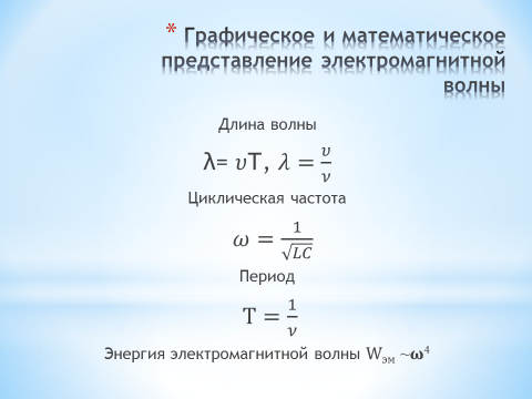 Электромагнитные волны физика 11 класс презентация