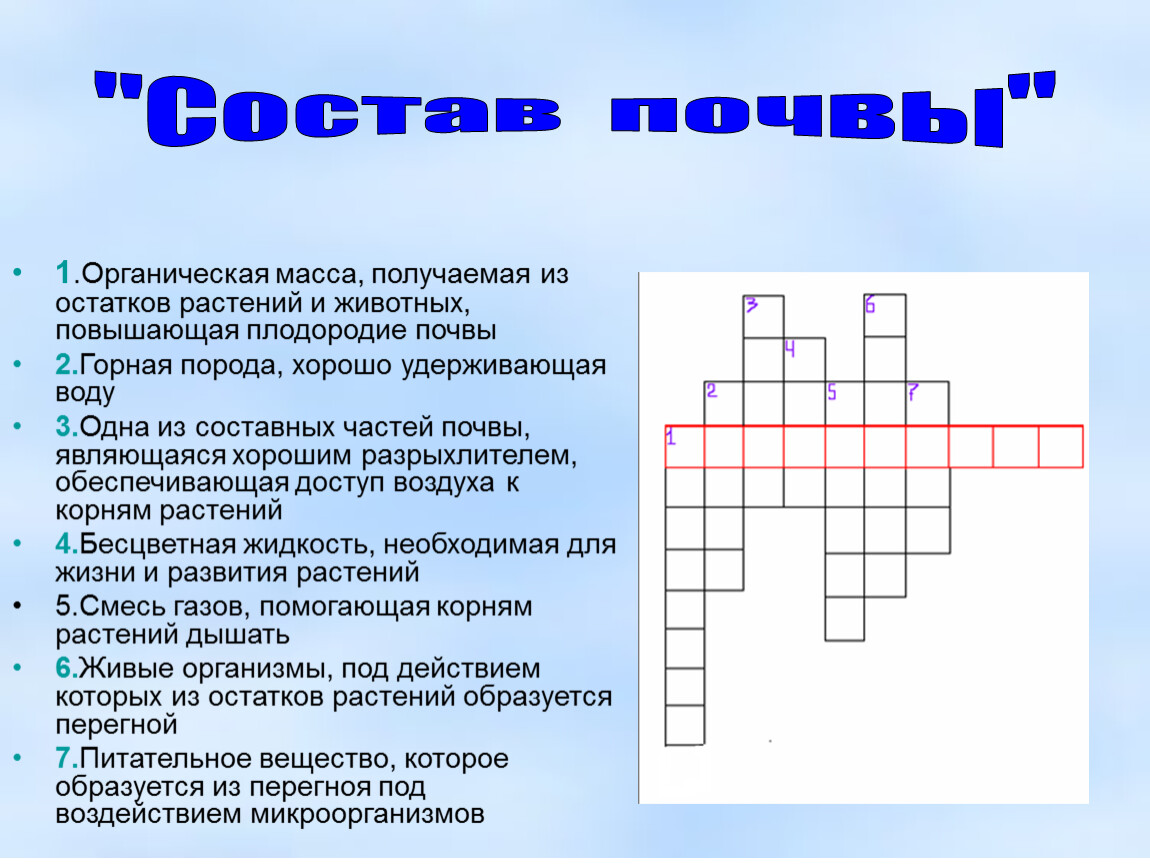 Из перегноя под воздействием микроорганизмов образуются