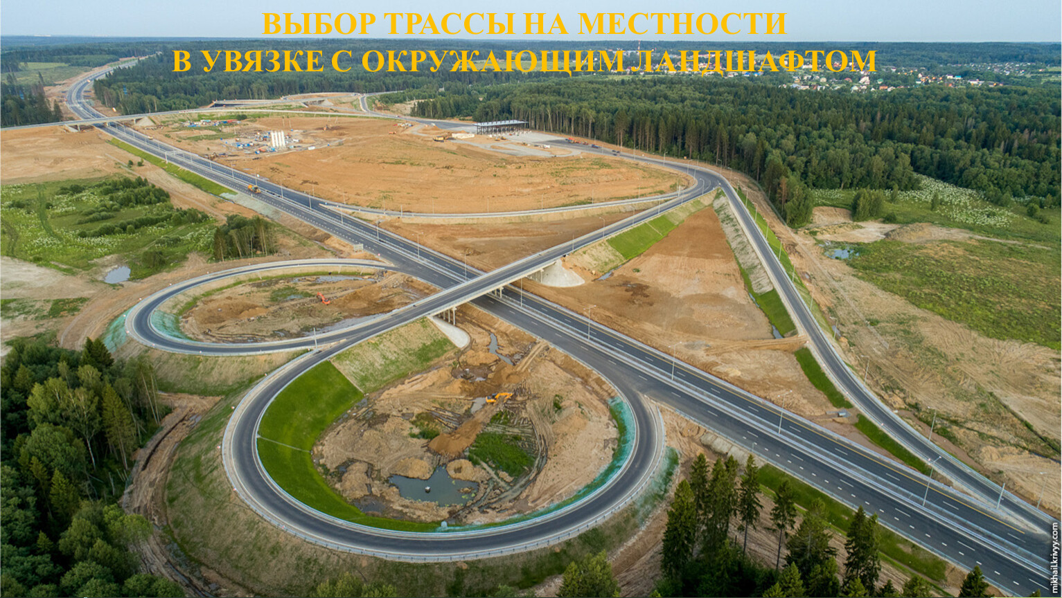 Строительство дорог в московской области