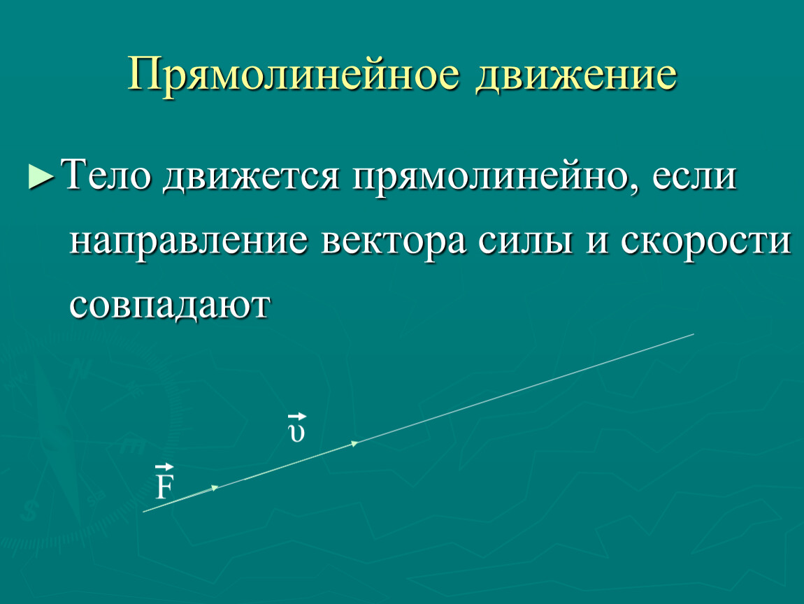 Скорость равномерного прямолинейного движения тела