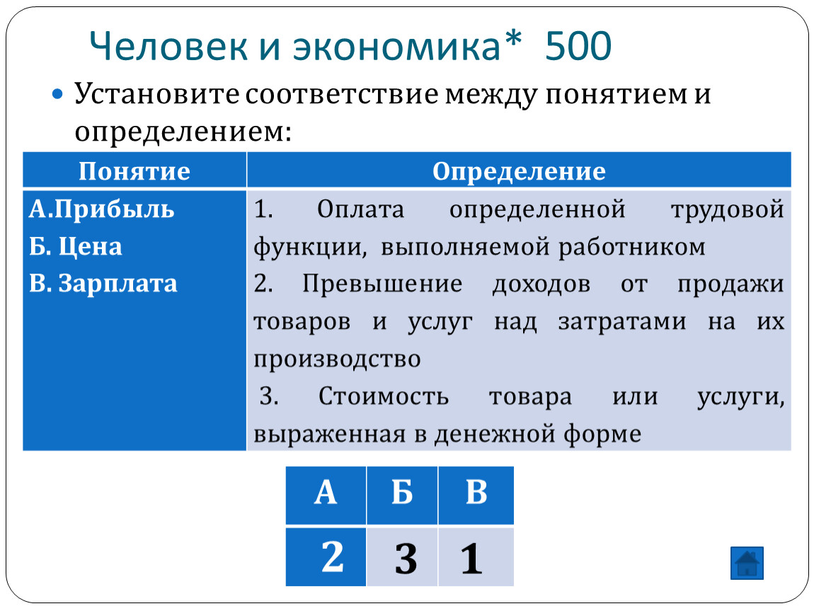 установите соответствие между понятием и его определением учеба труд игра (99) фото