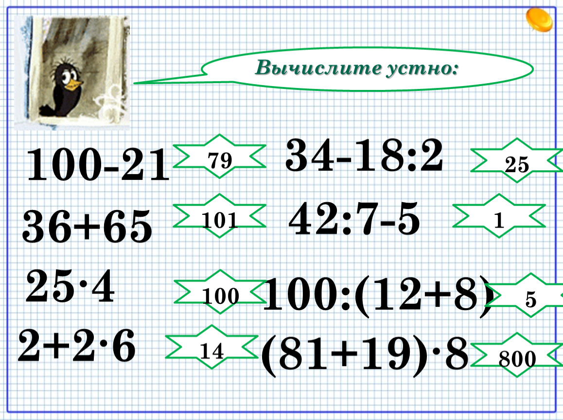 Вычислите устно 6 1 2. Вычислите устно. Устные вычисления 4 класс карточки.