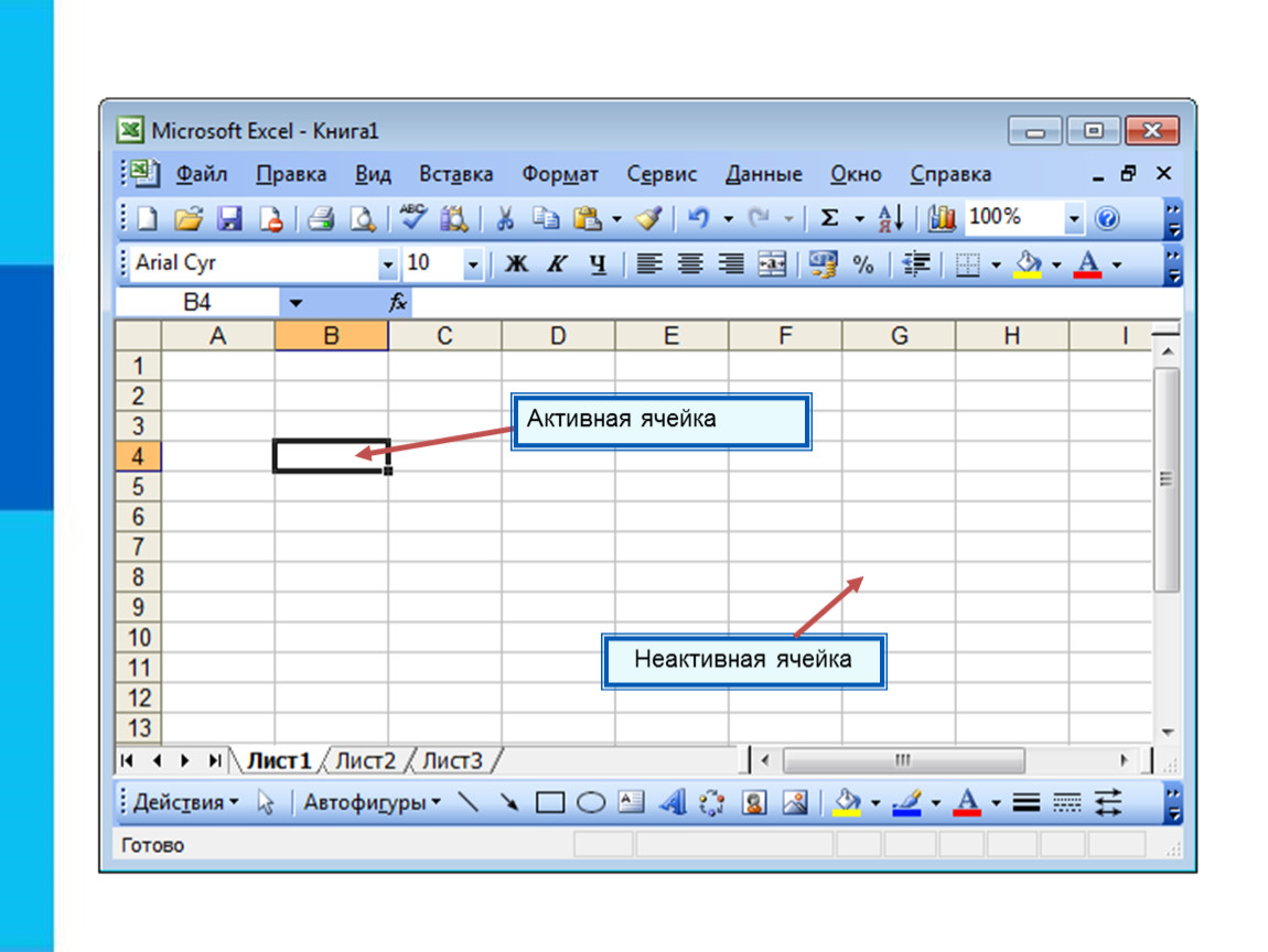 Microsoft excel ячейка. Интерфейс электронных таблиц данные в ячейках. Активная ячейка в экселе. Понятие ячейки MS excel..