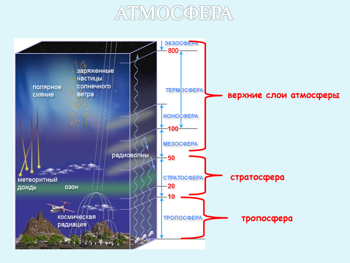 Тропосфера живые организмы. Слои атмосферы. Стратосфера высота. Нижний слой атмосферы. Атмосфера Тропосфера.