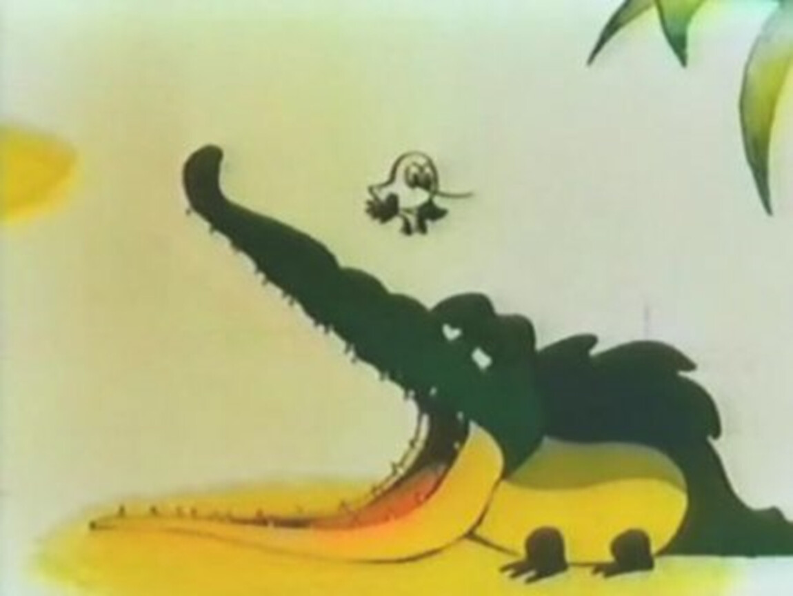 Про крокодила и птичку. Птичка Тари 1976. Крокодил и птичка Тари симбиоз. Птица Таре чистит зубы крокодилу.