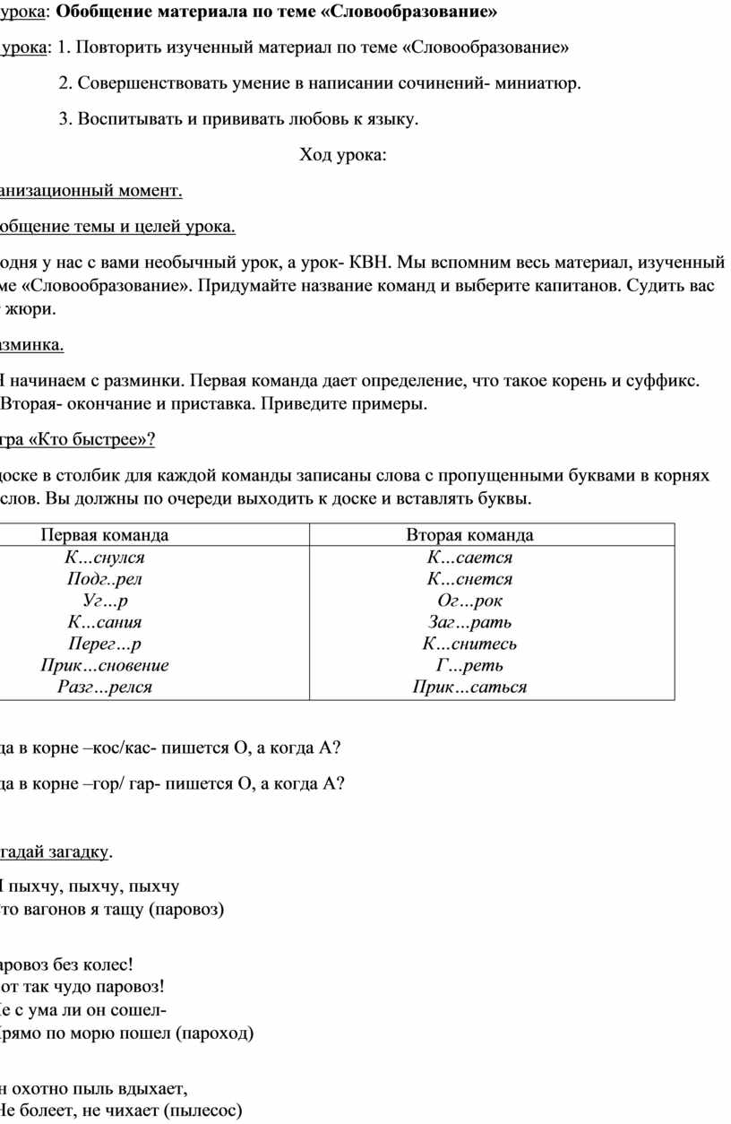 Картинки по теме словообразование