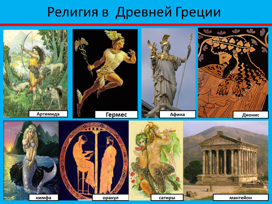 Всемирная история древний греции. Религиозные верования древней Греции.