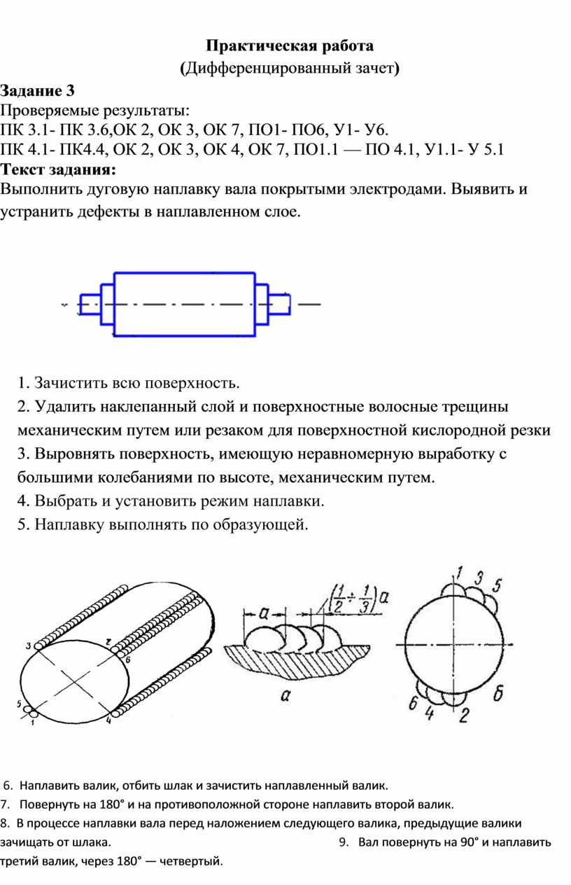 Дифференцированный зачет по ОПОП СПО по профессии 15.01.05 Сварщик