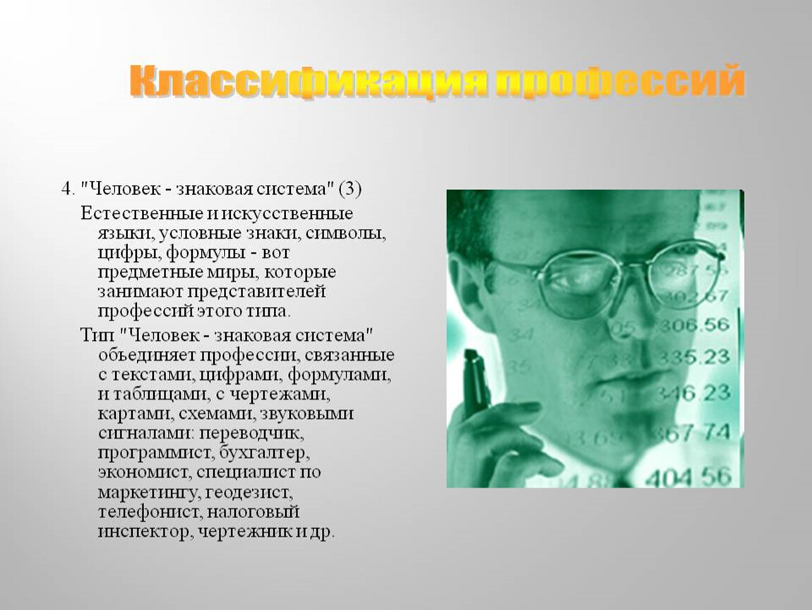 Человек это предмет. Человек знаковая система. Классификация профессии программист. Классификация профессии экономист. Знаковые личности Челябинска.