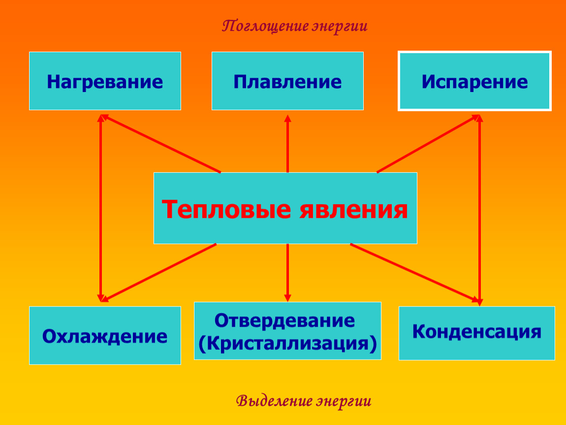 Физика 8 класс явления. Тепловые явления. Тепловые явления физика. Кластер тепловые явления. Тепловые физические явления.