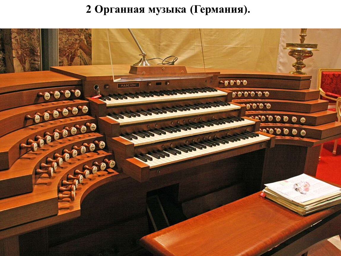 Современная органная музыка